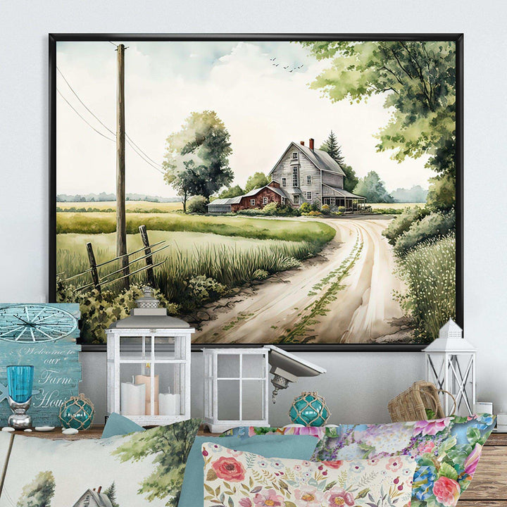 Beautiful Barn In Spring V