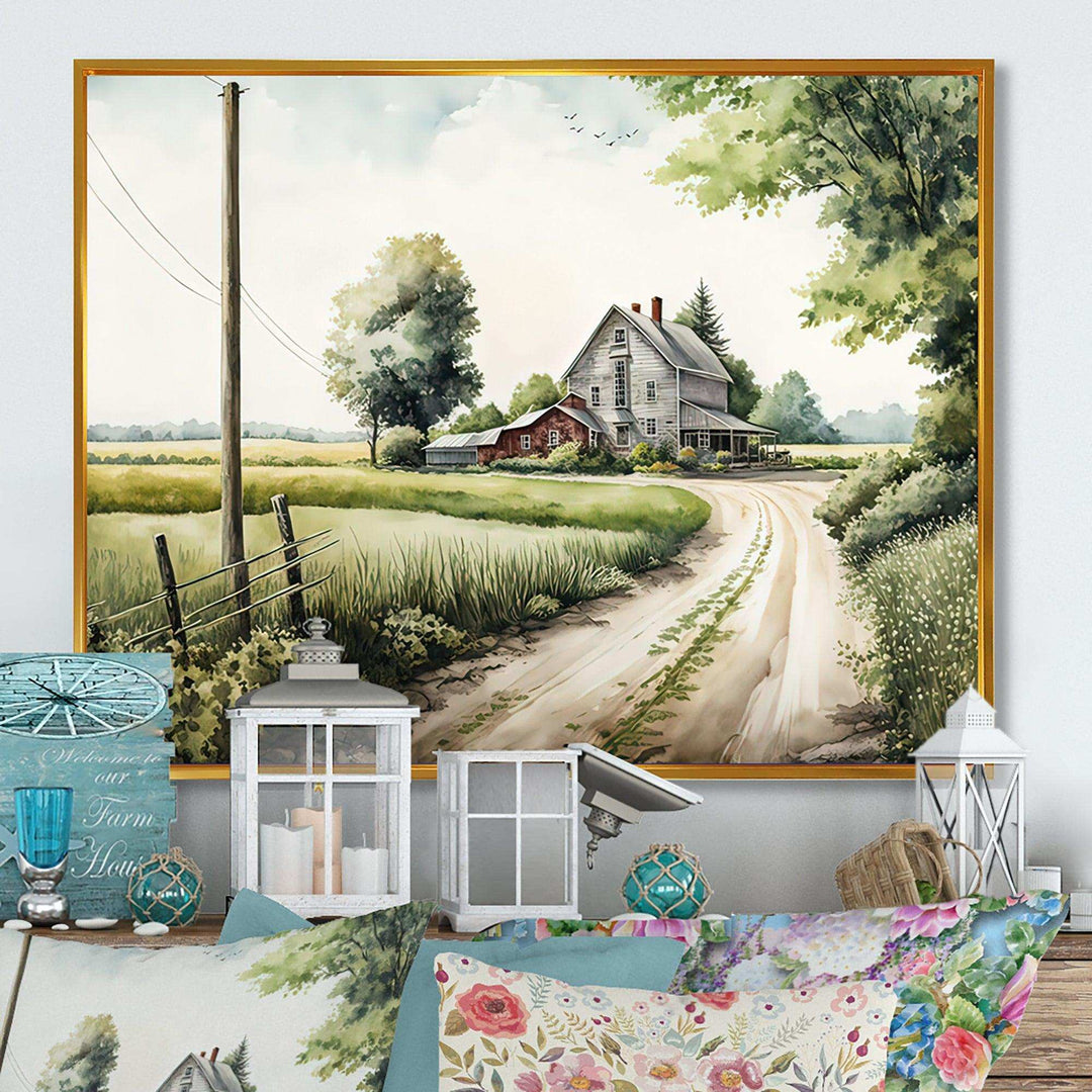 Beautiful Barn In Spring V