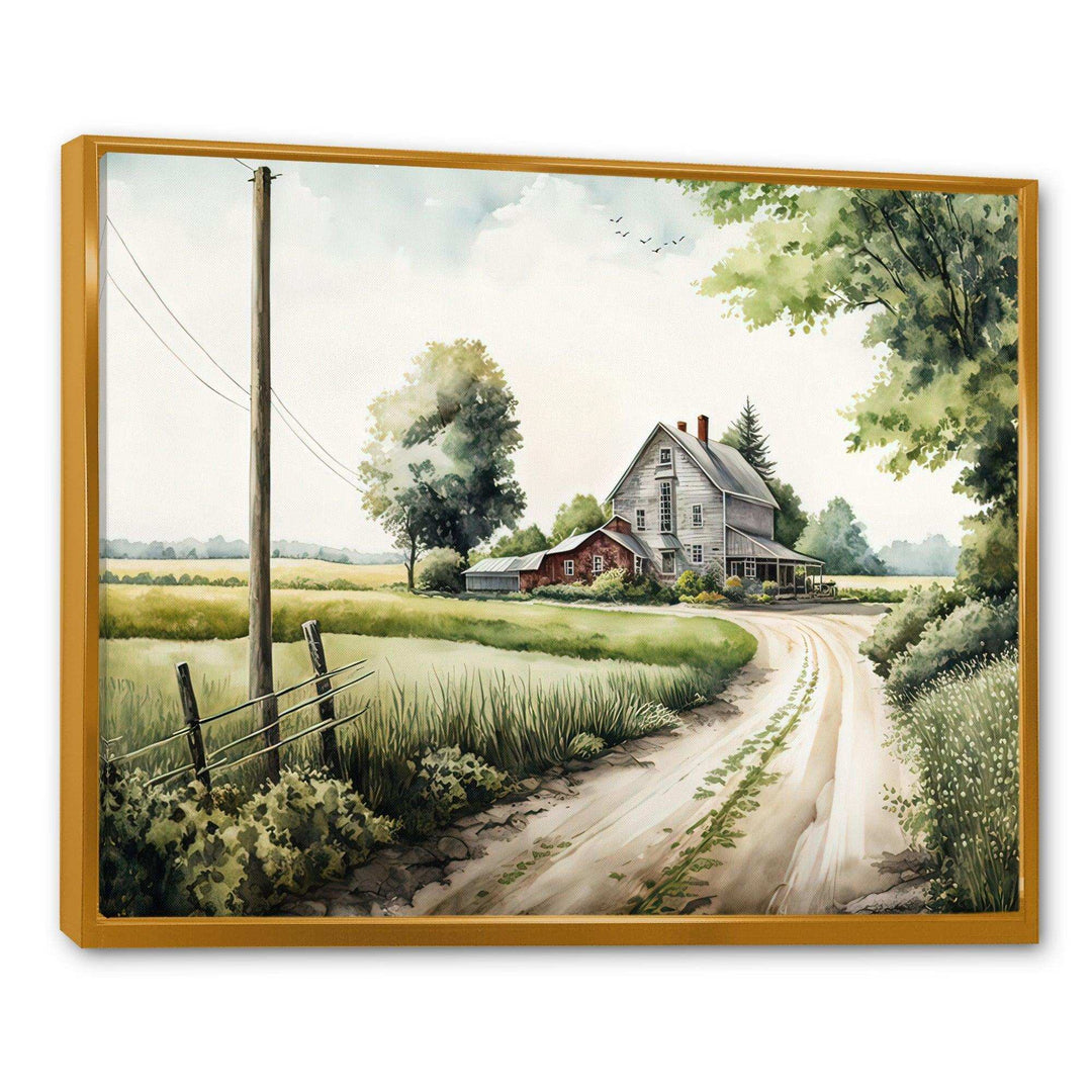 Beautiful Barn In Spring V