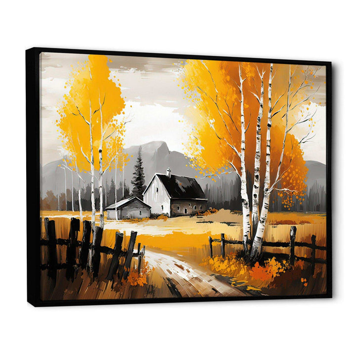 Small Cottage In Autumn I