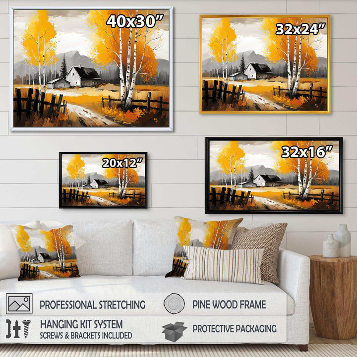 Small Cottage In Autumn I