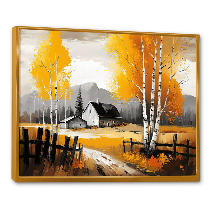 Small Cottage In Autumn I