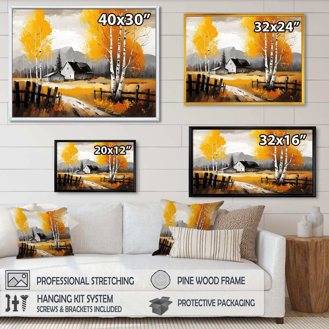 Small Cottage In Autumn I