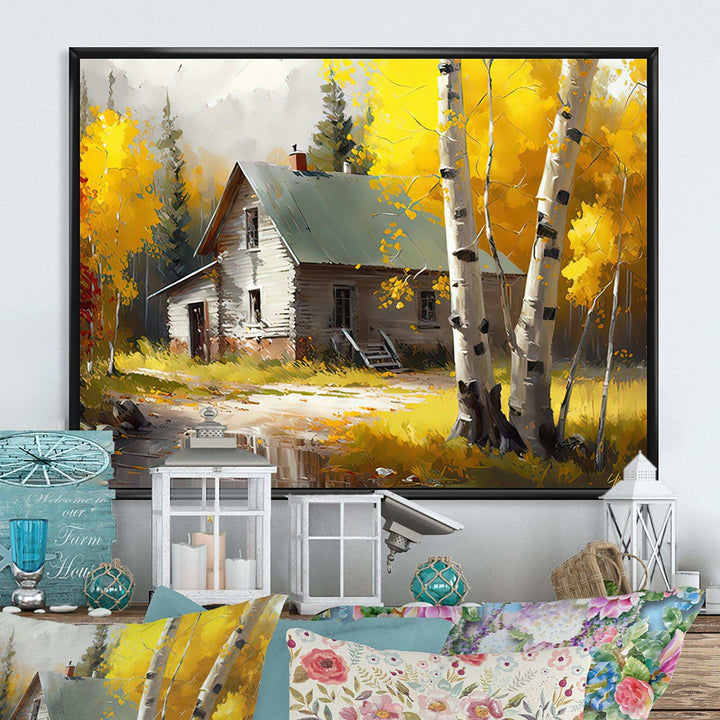 Small Cottage In Autumn II