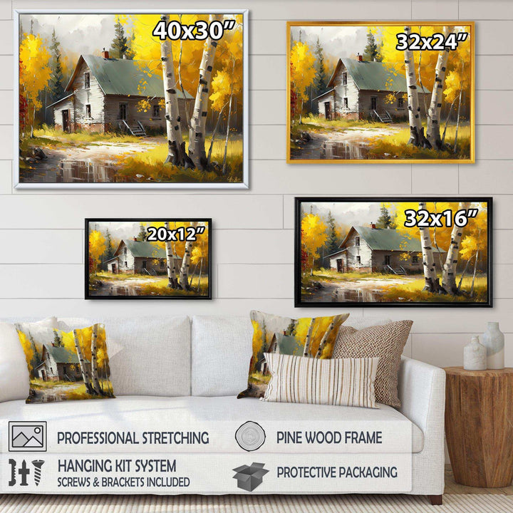 Small Cottage In Autumn II