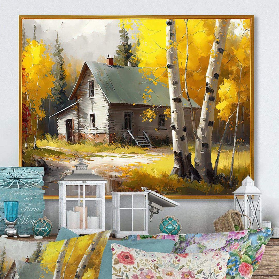 Small Cottage In Autumn II