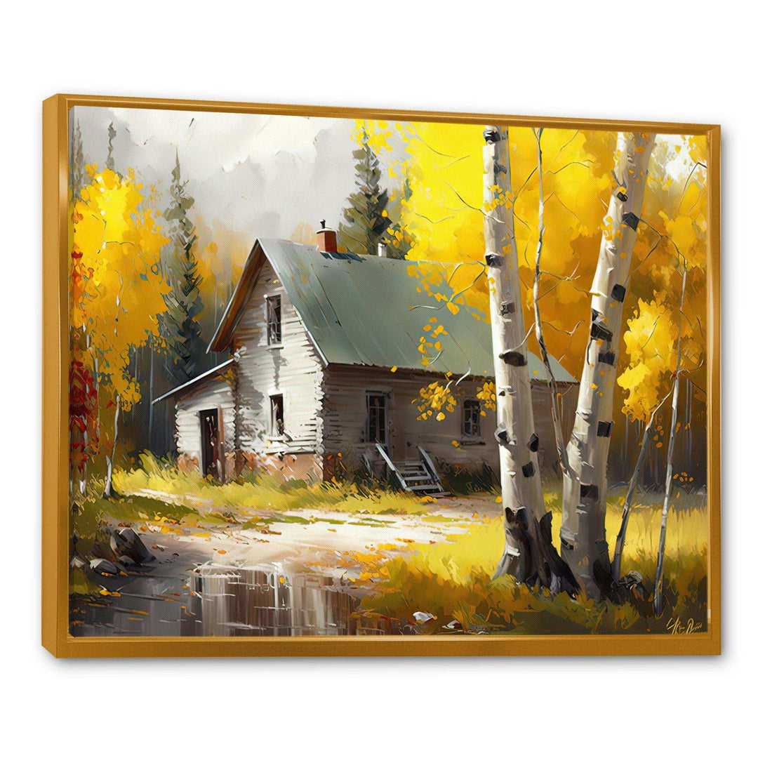 Small Cottage In Autumn II