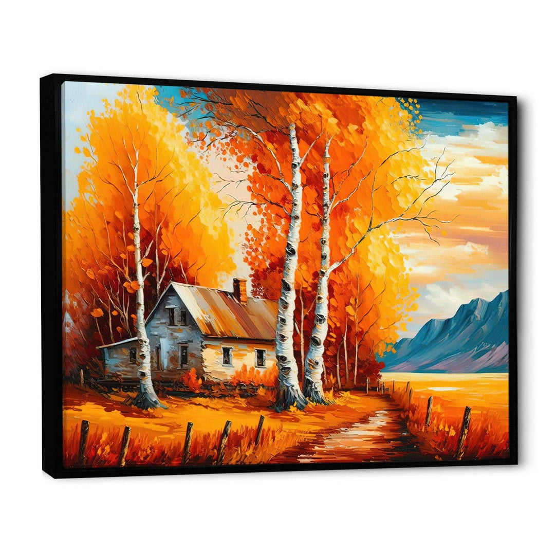 Small Cottage In Autumn III