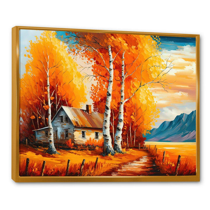 Small Cottage In Autumn III