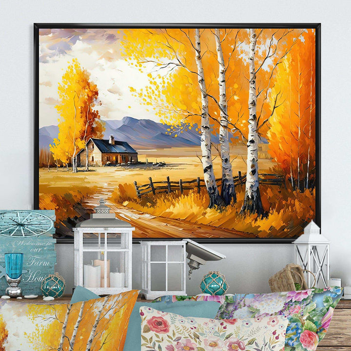 Small Cottage In Autumn V
