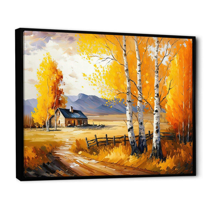 Small Cottage In Autumn V