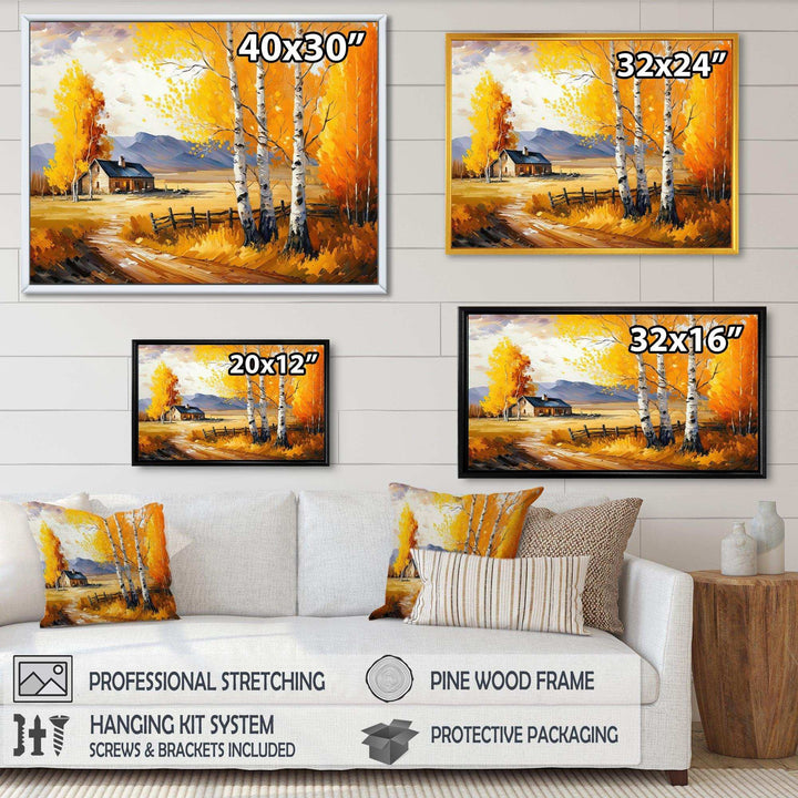 Small Cottage In Autumn V