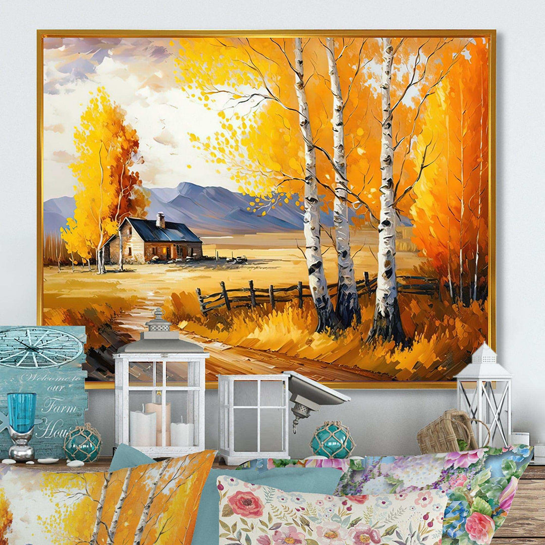 Small Cottage In Autumn V