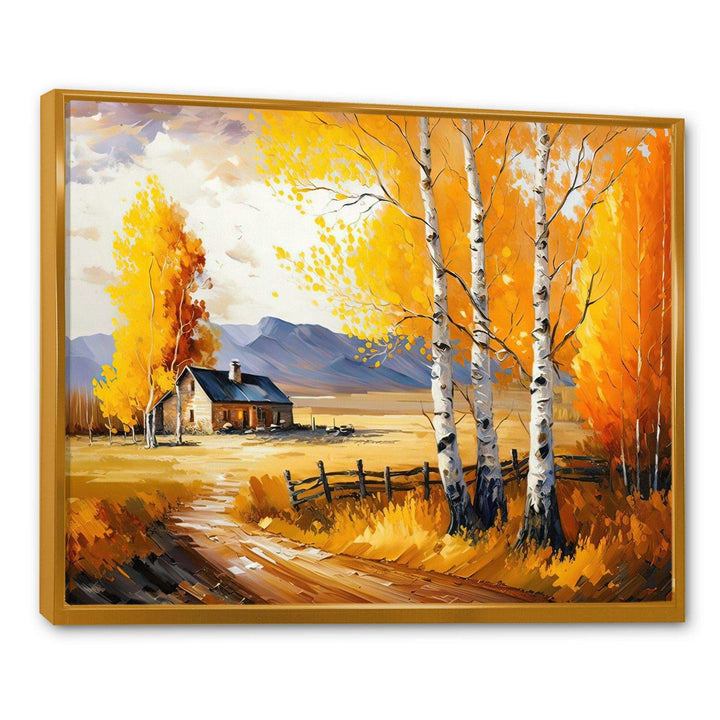Small Cottage In Autumn V