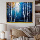 Blue Birch Forest I