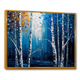 Blue Birch Forest I