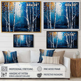 Blue Birch Forest I