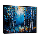 Blue Birch Forest II