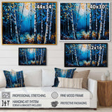 Blue Birch Forest II