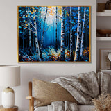 Blue Birch Forest II