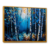 Blue Birch Forest II