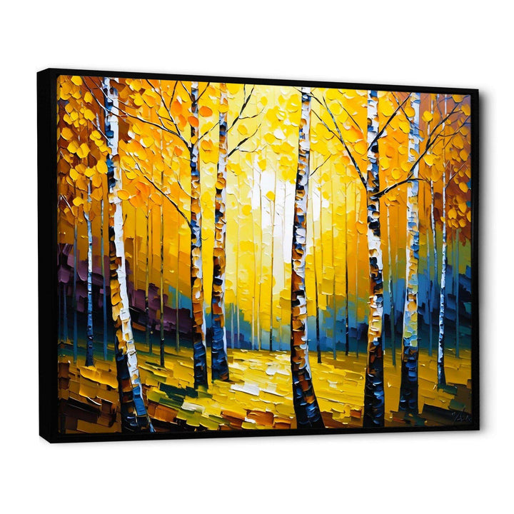Golden Birch Woods I