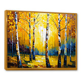 Golden Birch Woods I