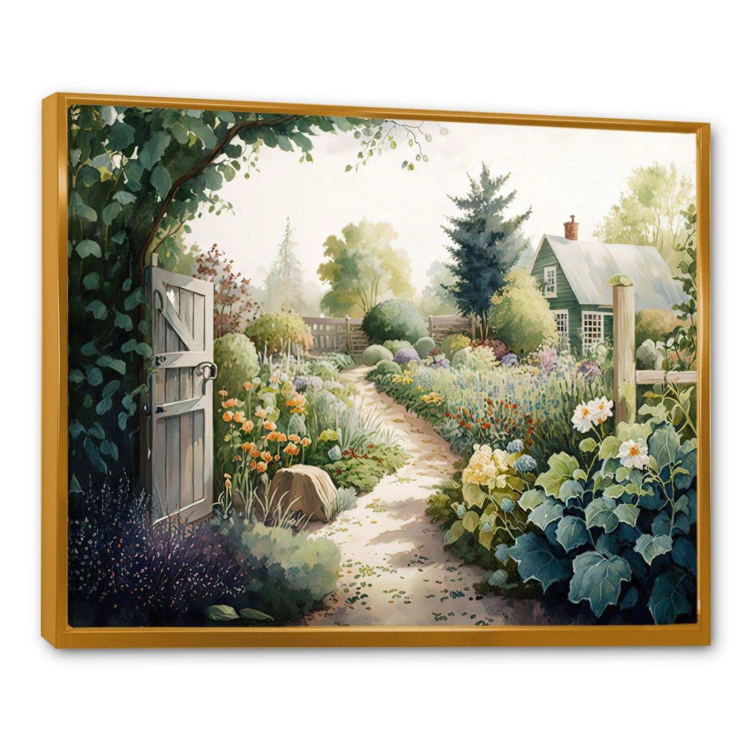 Fresh Garden At The Cottage I