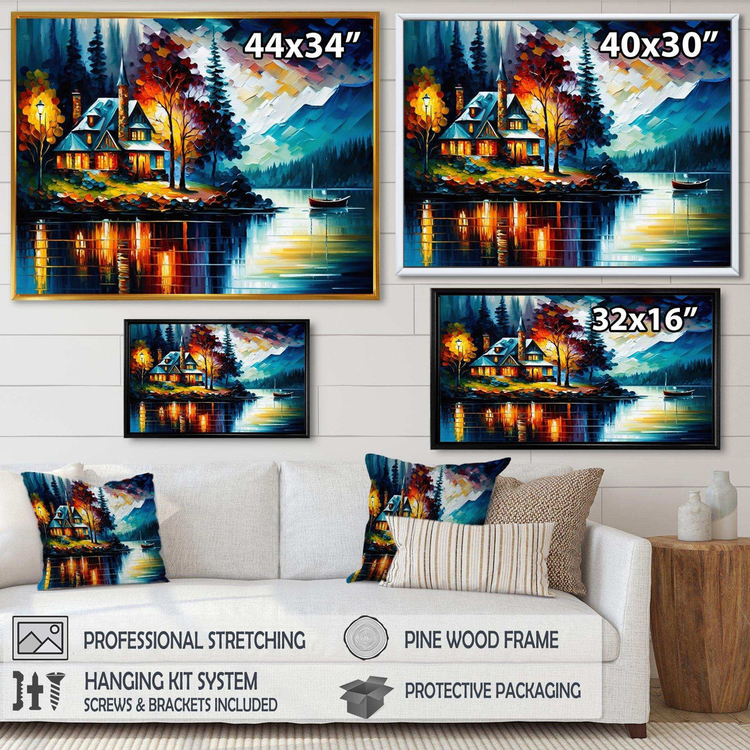 Colorful Lakehouse By The Lake IV
