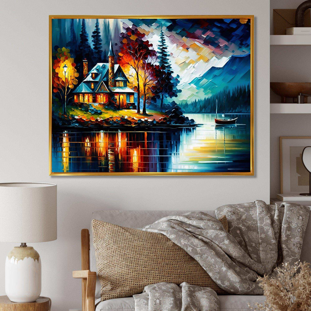 Colorful Lakehouse By The Lake IV
