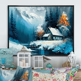 Cabin In The Woods In Winter I