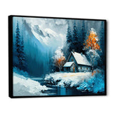 Cabin In The Woods In Winter I