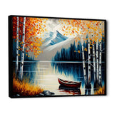 Canoe On A Lake In Fall I