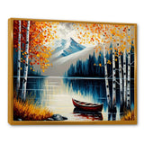 Canoe On A Lake In Fall I