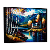 Lake House Scenery In Fall I