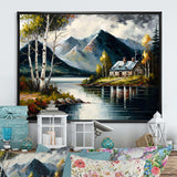 Lake House Scenery In Summer I