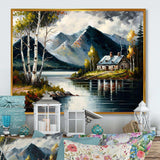 Lake House Scenery In Summer I