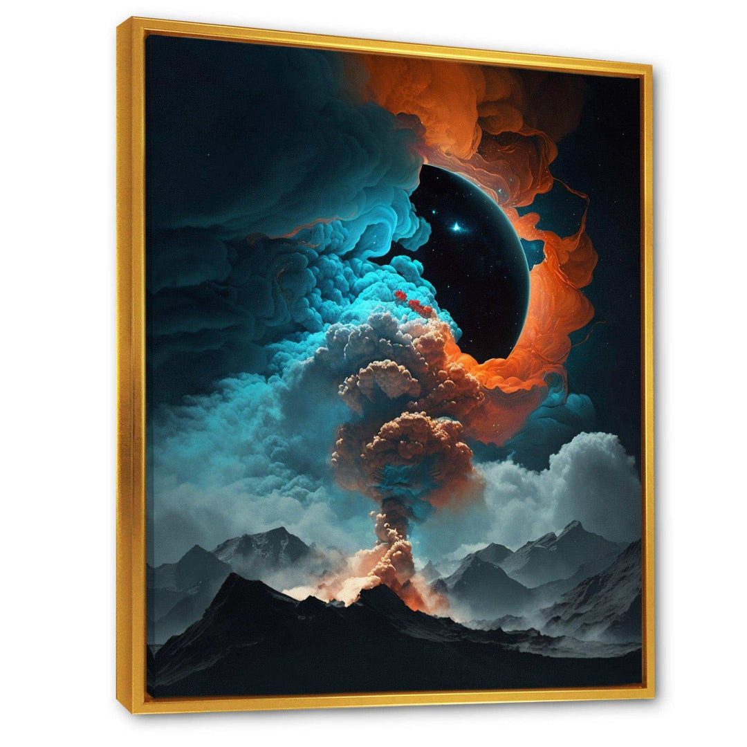 Futuristic Landscape Clouds II