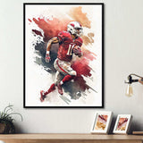 Football Player On Field I