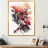 Football Player On Field I