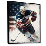 Hockey Player On Ice II