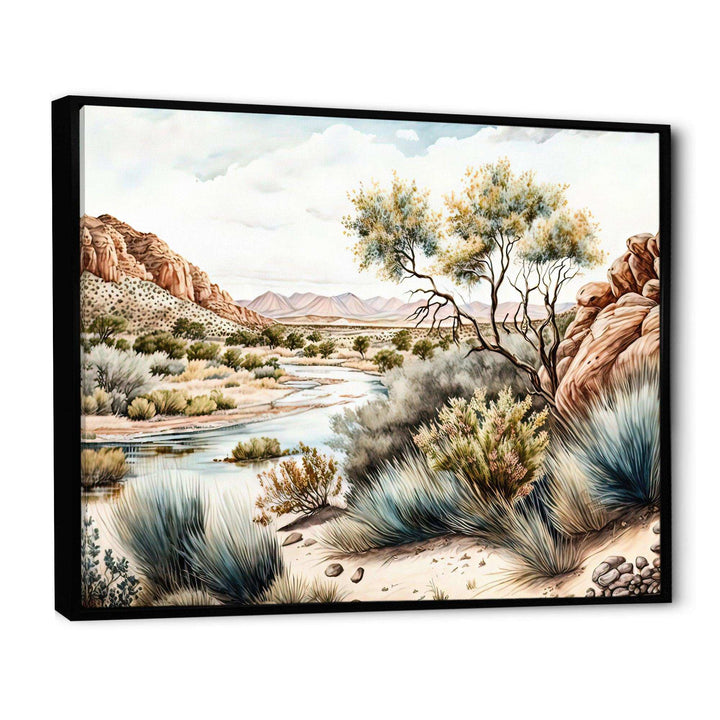 Arizona Desert Creek Scenery II