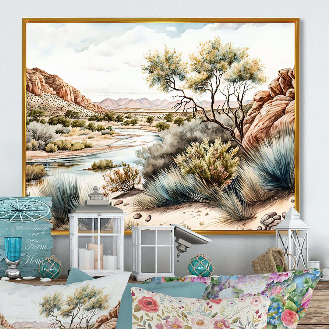 Arizona Desert Creek Scenery II