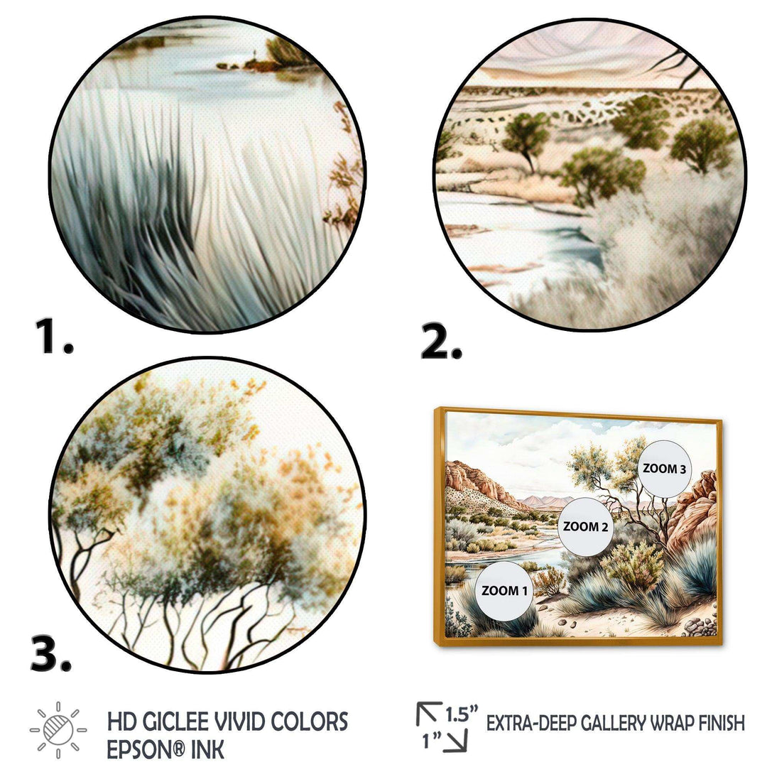 Arizona Desert Creek Scenery II