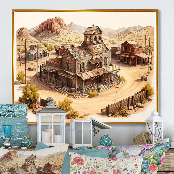 Arizona Wild West Town I