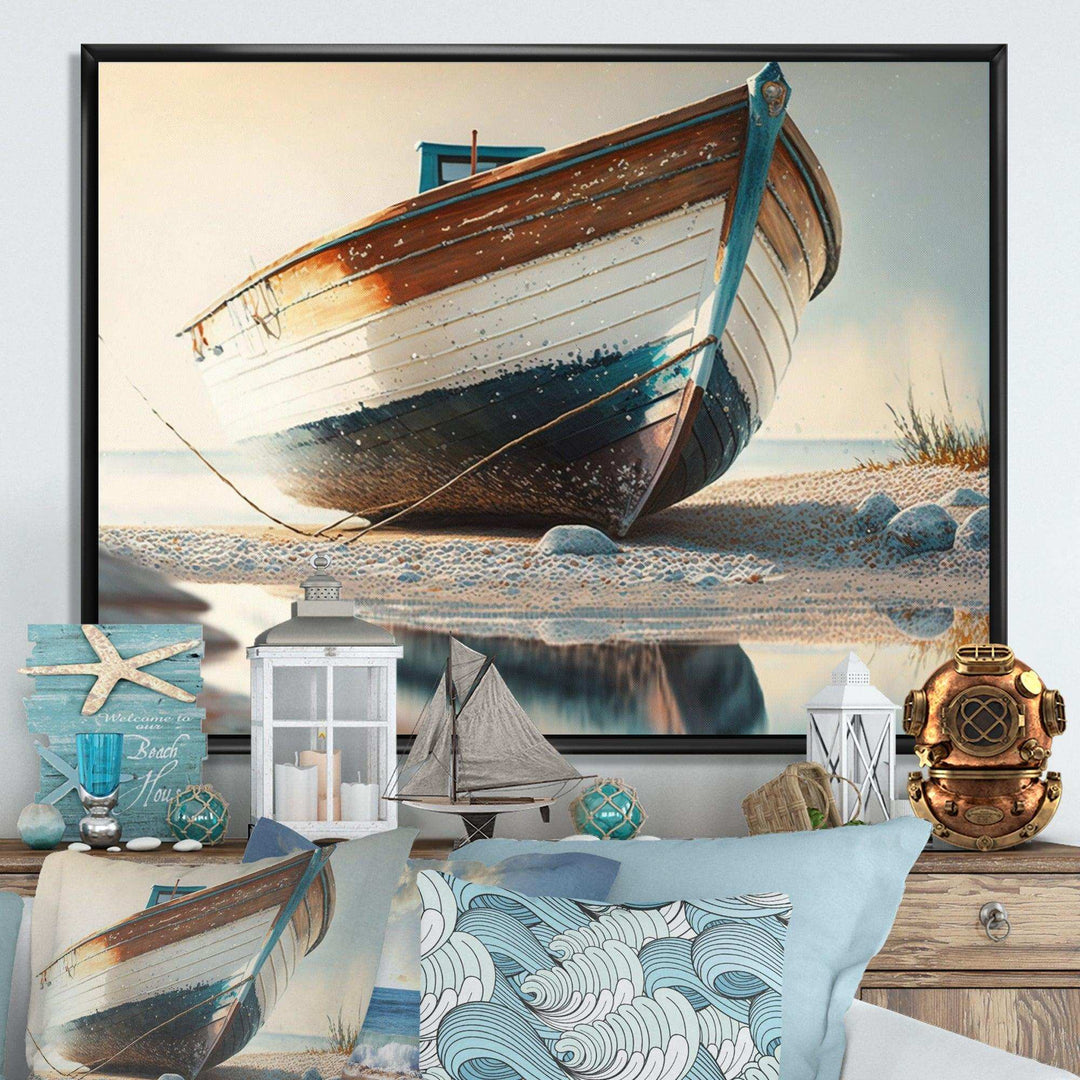 Boat On Shore I