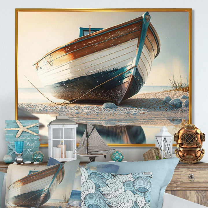 Boat On Shore I