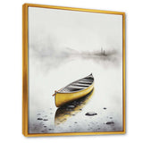 Yellow Canoe On The Lake I