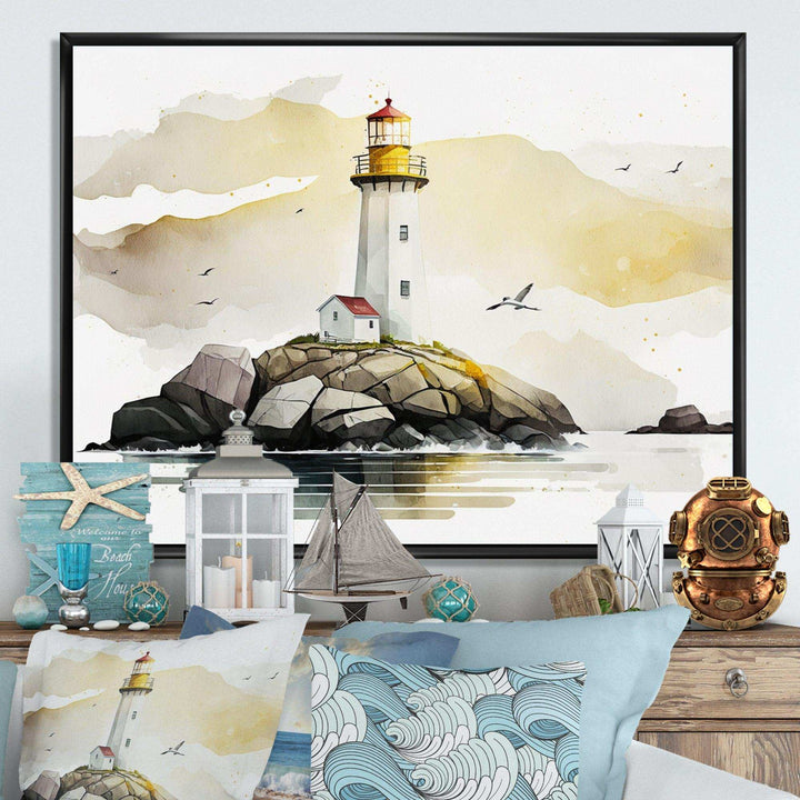 Lighthouse On The Coast I