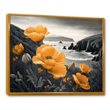 Yellow Flowers By The Coast III